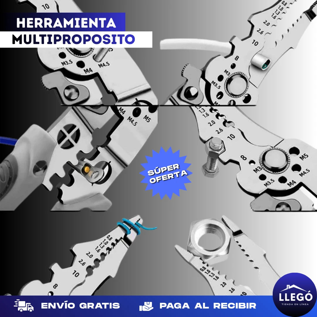 MULTI-PLIER PRO™: La herramienta todo en uno que reemplaza tu alicate y pinzas viejas.