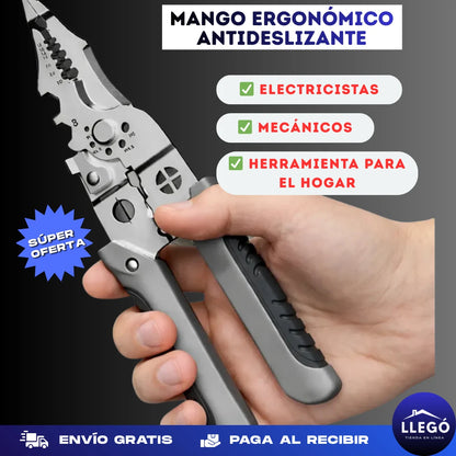 MULTI-PLIER PRO™: La herramienta todo en uno que reemplaza tu alicate y pinzas viejas.