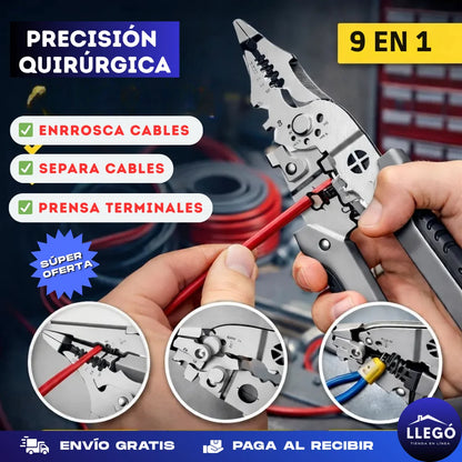 MULTI-PLIER PRO™: La herramienta todo en uno que reemplaza tu alicate y pinzas viejas.