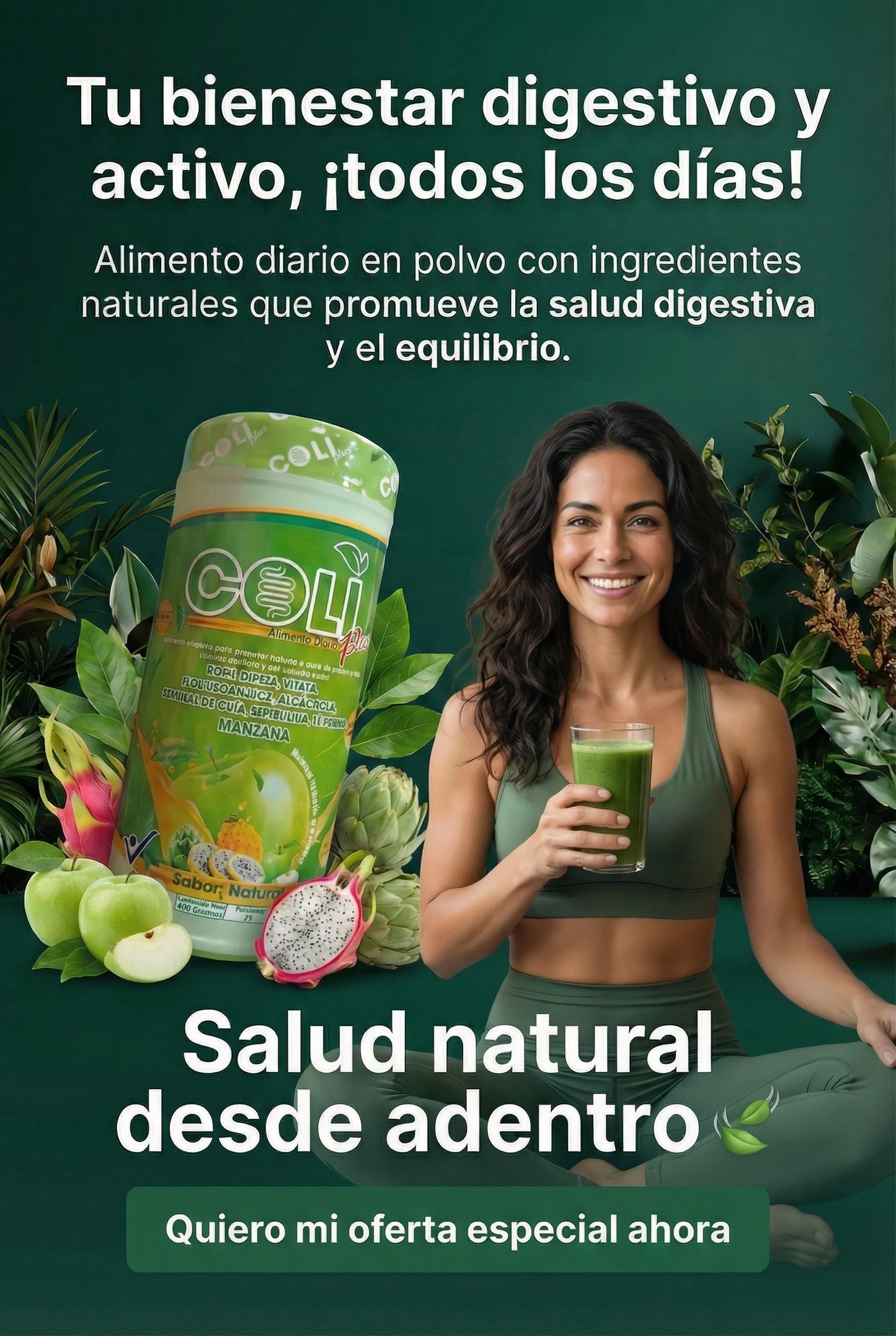 ColiPlus: Fibra para el Colon [450 gr]