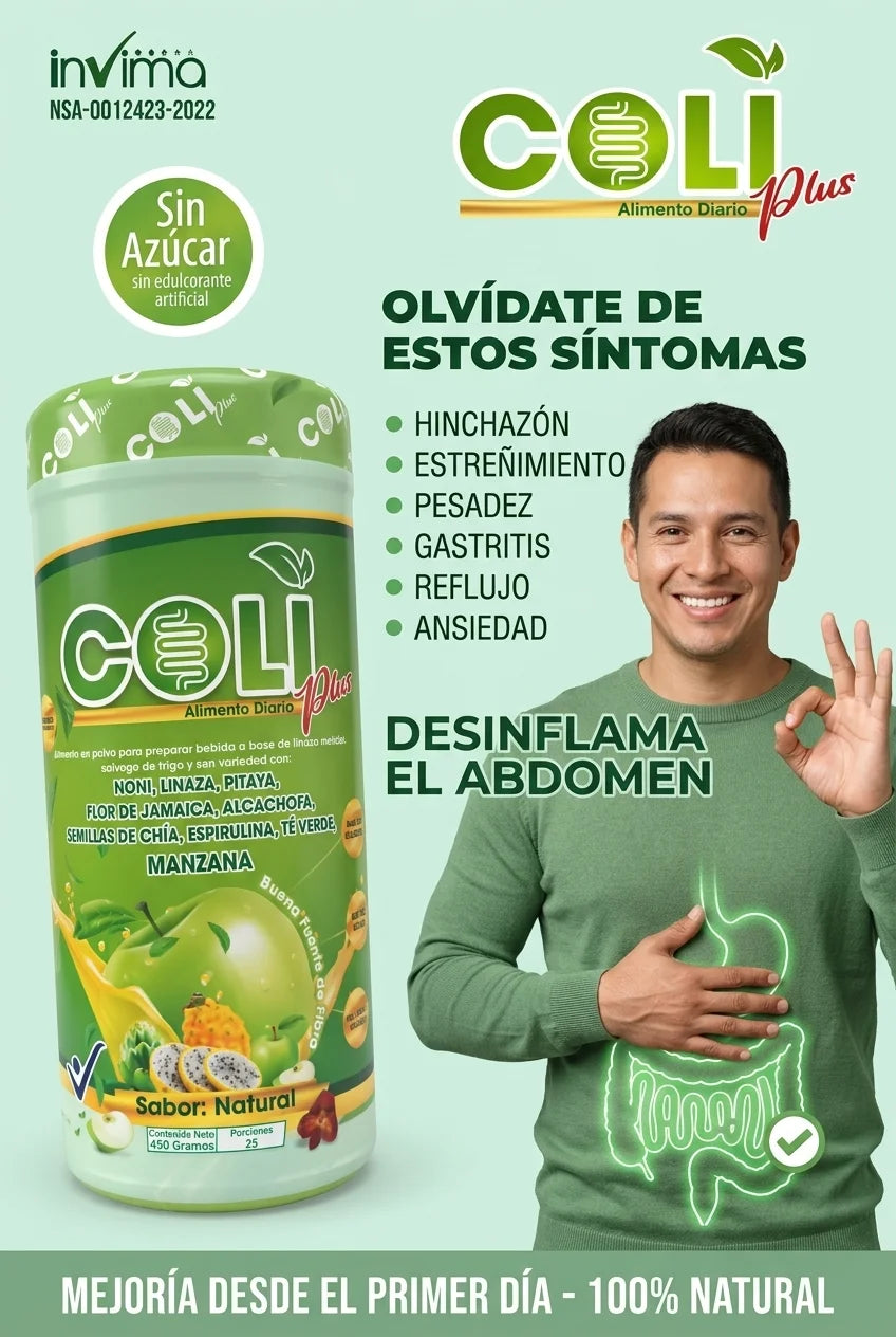 ColiPlus: Fibra para el Colon [450 gr]